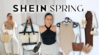 SHEIN SPRING HAUL 2024  Vacation Outfits SpringSummer Must Have Basics amp How to Dress Expensive [upl. by Anaila]