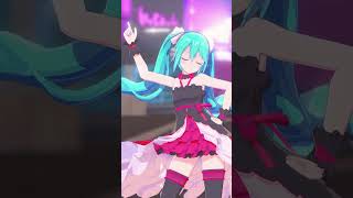 【MMD 4K】ビビデバ  どっと式初音ミク Shorts [upl. by Alyac]