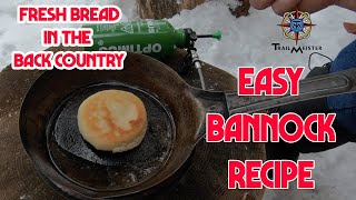 How to Make Bannock Bread – Easy Recipe [upl. by Elletse503]