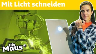 So schneiden Laser Metall  DieMaus  WDR [upl. by Shumway]