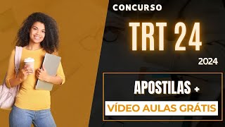 Apostila TRT 24 2024 Técnico Judiciário Enfermagem do Trabalho [upl. by Aitnic]