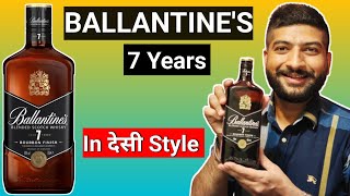 All New Ballantines 7 Years Blended Scotch Whisky Review  The Whiskeypedia [upl. by Alison]