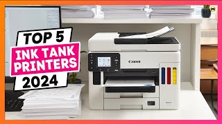 5 Best Ink Tank Printer 2024 for Home amp AllinOne Models [upl. by Brietta]