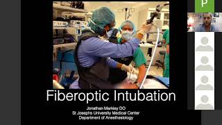 Fiberoptic Intubation of the Difficult Airway by Jonathan Markley DO [upl. by Munsey]