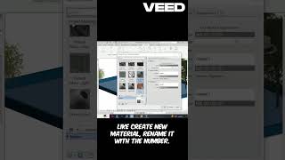 Applying and Creating New Materials in Revit in 60 Seconds Architecture Create Revit Materials [upl. by Drarreg]