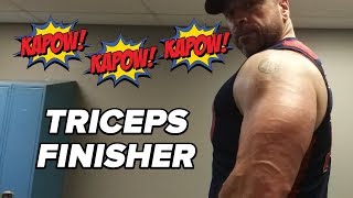 My Triceps Finisher  Combo of Extensions and Close Grip Press [upl. by Elwood]