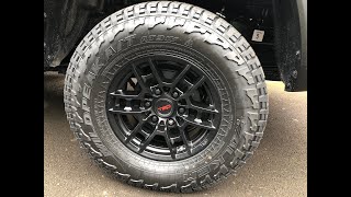 Falken Wildpeak AT3W 2657016 on 2020 Toyota Tacoma TRD Pro [upl. by Waly]