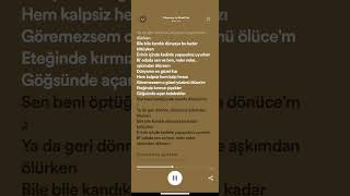 Mavi Gri  Dünyanın En Güzel Kızı  Speedup  Lyrics  speedsongs speedup fyp spotify [upl. by Cohbath]