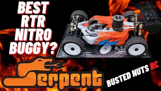 SERPENT SRX8 18 NITRO BUGGY RTR [upl. by Niel715]