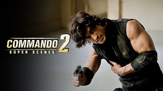 Commando 2 Super Scene  Gear up to watch Vidyuts Thrilling Action Skills  Vidyut Jammwal [upl. by Tallou599]