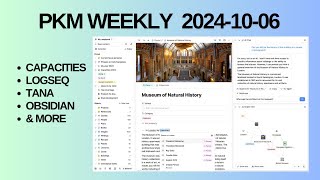 PKM Personal Knowledge Management Weekly Update 20241006 [upl. by Jasmina252]