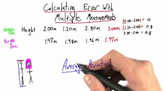 Average Deviation  Intro to Physics [upl. by Dremann]