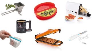 I Tested Viral Kitchen Gadgets ft a Tunnel Toaster [upl. by Bywoods]