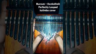 Burzum  Dunkelheit Perfectly Looped kalimba cover [upl. by Akinar]