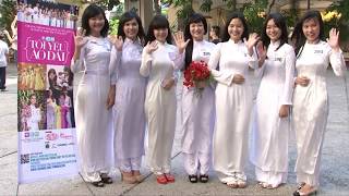 AODAI 2013  Casting quotTôi yêu Áo dài 2013quot tại trường Lương Thế Vinh TPHCM [upl. by Petronille661]