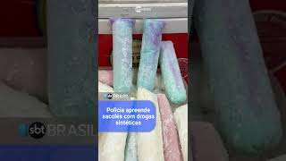 Policia apreende sacolés com drogas sintéticas [upl. by Sucramel468]