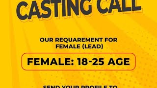 movie casting call castingcalls movie [upl. by Baugh]