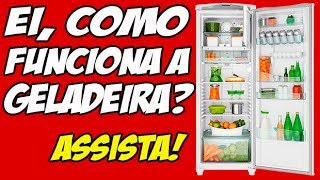 Como Funciona a Geladeira  Princípios Básicos de Refrigeração [upl. by Anatnahs]