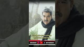 🔴Maduro no llena 2 cuadras en Mérida y dice que él construyó teleférico🔴 venezuela venezuelahoy [upl. by Nomannic]