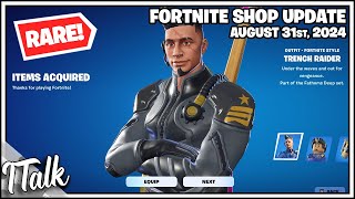 NEW FORTNITE CREW  EXTREMELY RARE RETURN Fortnite Item Shop August 31st 2024 [upl. by Ahselat]