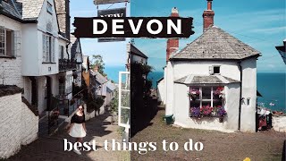 Things to Do in Devon Clovelly Village and Secret Cafe on Barricane Beach Travel Vlog [upl. by Alyled977]