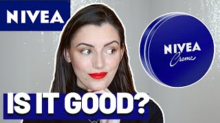 SPECIALIST testing NIVEA CREME review ingredients is it good [upl. by Rohpotsirhc]