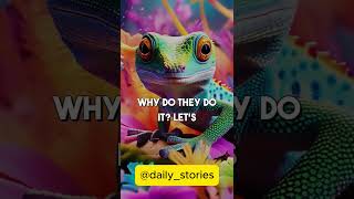 Geckos can shed their tails to escape predators facts animals subscribe shorts gecko [upl. by Everara]