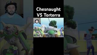 Chesnaught VS Torterra Pokémon Synchro Machine Races Pokemon S amp V DLC [upl. by Jean-Claude]