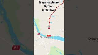 Trasa na pieszo Rypin  Włocławek [upl. by Eidaj218]