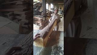 Art of Sawing Log  Sawing Log shorts youtube viralvideo bandsaw youtubeshorts [upl. by Adanama]