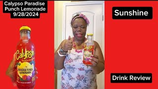 Calypso Paradise Punch Lemonade Drink Review With Sunshine 9282024 4 Stars 🌟 🌟 🌟 🌟 [upl. by Aleciram988]