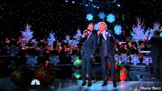 Michael Bublé amp Rod Stewart  Winter wonderland 2012 [upl. by Yenettirb330]