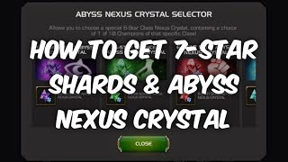 How To Get 7Star Shards amp Abyss Nexus Crystal  Solo Event  Marvel Contest of Champions [upl. by Mello]