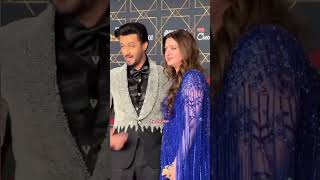 Atif Aslam with his wife at Hum Awards [upl. by Aneloc]