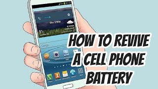 How to Revive a Cell Phone Battery [upl. by Llebasi]