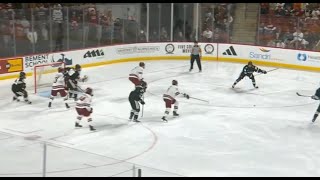 Logan Sawyer Scores His 1st Goal  Heating Up 6 PTs6 GMs Highlights 111424 [upl. by Ahsinroc]