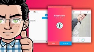 Make an Android App Like TINDER  Redesigning the Entire App [upl. by Nahttam]