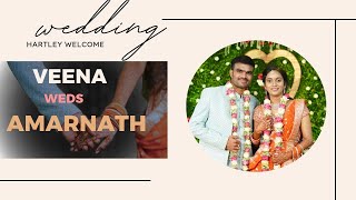 VEENA WEDS AMARNATH WEDDING  08rd Nov 24  LIVE Streaming [upl. by Latin188]