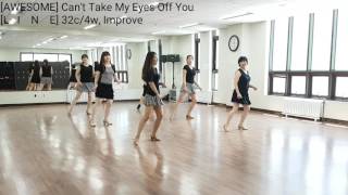 Cant Take My Eyes Off You Linedance Sally Hung Taiwan [upl. by Lezirg]