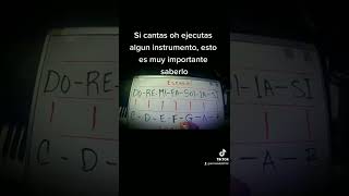 Notas Musicales En español y en Ingles [upl. by Annawik]