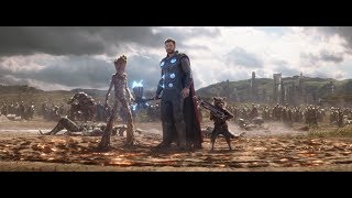 Thor arrives in Wakanda  Inmigrant Song Montage [upl. by Anastos]