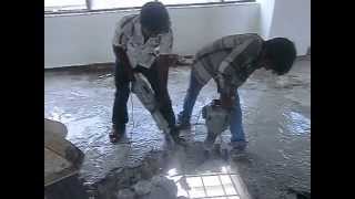 Concrete slab breaking  chipping contractors TRITHERM 9884846446 chennai [upl. by Eittel]