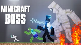 MINECRAFT BOSSES  Fight and Survive More than the Warden Mod [upl. by Atirhs]