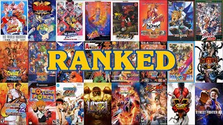 Ranking EVERY Capcom Fighting Game From WORST TO BEST 52 Games Reviewed Yes Really [upl. by Dwyer]