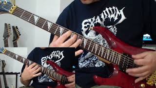 Cannibal Corpse  Inhumane Harvest guitar cover [upl. by Vizzone]