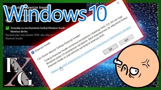 Jak wyłączyć wyskakujące okno podczas naciskania shiftu [upl. by Neelrahs]