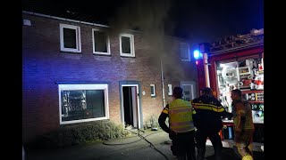 Hond komt om bij woningbrand Goirle [upl. by Ahse]