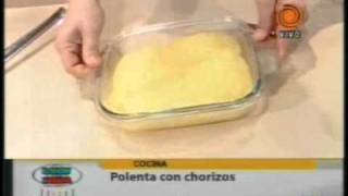 Polenta con chorizo pt3 201107193gp [upl. by Lielos]