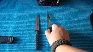 Cold Steel NEW Spike Tanto amp Bowie 2013 [upl. by Oxford]