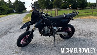 2005 Suzuki DRZ400 Supermoto walkaround review [upl. by Cila947]